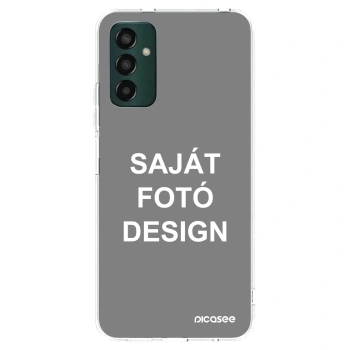 Picasee átlátszó szilikon tok az alábbi mobiltelefonokra Samsung Galaxy M13 M135F - Saját fotó/motívum