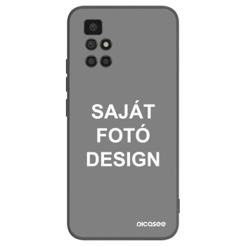 Picasee fekete szilikon tok az alábbi mobiltelefonokra Xiaomi Redmi 10 (2022) - Saját fotó/motívum