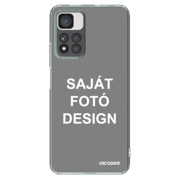 Picasee átlátszó szilikon tok az alábbi mobiltelefonokra Xiaomi Redmi Note 11 Pro+ 5G - Saját fotó/motívum