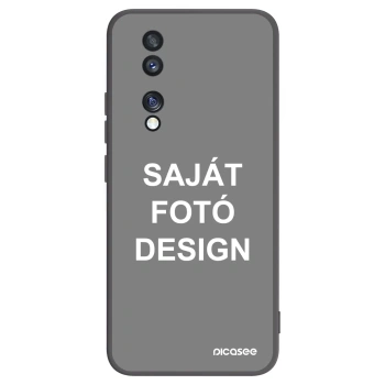 Picasee fekete szilikon tok az alábbi mobiltelefonokra Honor 70 - Saját fotó/motívum
