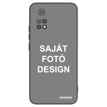Picasee fekete szilikon tok az alábbi mobiltelefonokra Xiaomi Poco M4 Pro - Saját fotó/motívum