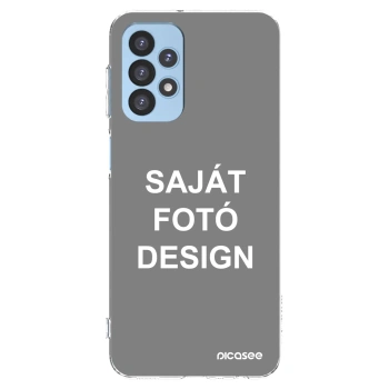 Picasee átlátszó szilikon tok az alábbi mobiltelefonokra Samsung Galaxy A23 A235F 4G - Saját fotó/motívum