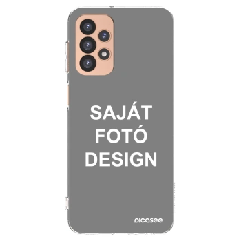 Picasee átlátszó szilikon tok az alábbi mobiltelefonokra Samsung Galaxy A23 A236B 5G - Saját fotó/motívum
