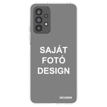Picasee átlátszó szilikon tok az alábbi mobiltelefonokra Samsung Galaxy A73 5G - Saját fotó/motívum