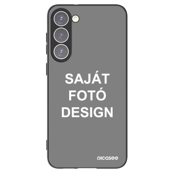 Picasee fekete szilikon tok az alábbi mobiltelefonokra Samsung Galaxy S23+ 5G - Saját fotó/motívum