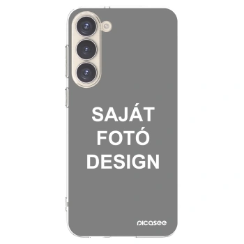 Picasee átlátszó szilikon tok az alábbi mobiltelefonokra Samsung Galaxy S23+ 5G - Saját fotó/motívum