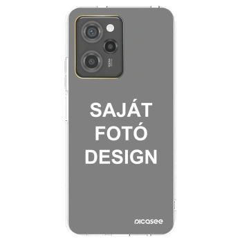 Picasee fekete szilikon tok az alábbi mobiltelefonokra Xiaomi Poco X5 Pro - Saját fotó/motívum