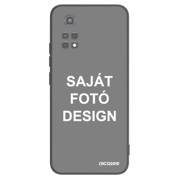 Picasee fekete szilikon tok az alábbi mobiltelefonokra Xiaomi Redmi Note 11S 5G - Saját fotó/motívum
