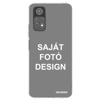 Picasee átlátszó szilikon tok az alábbi mobiltelefonokra Xiaomi Redmi Note 11S 5G - Saját fotó/motívum