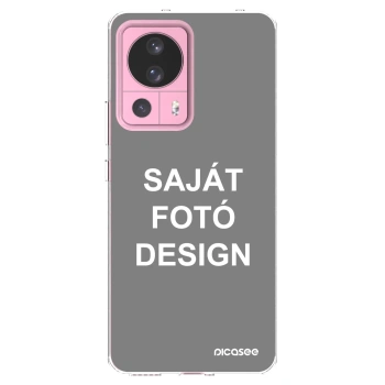 Picasee átlátszó szilikon tok az alábbi mobiltelefonokra Xiaomi 13 Lite - Saját fotó/motívum