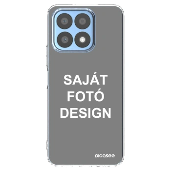 Picasee átlátszó szilikon tok az alábbi mobiltelefonokra Honor X8a - Saját fotó/motívum