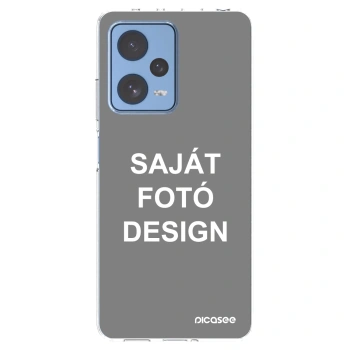 Picasee átlátszó szilikon tok az alábbi mobiltelefonokra Xiaomi Redmi Note 12 Pro 5G - Saját fotó/motívum