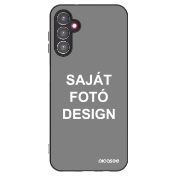 Picasee fekete szilikon tok az alábbi mobiltelefonokra Samsung Galaxy A14 4G A145R - Saját fotó/motívum