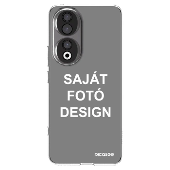 Picasee átlátszó szilikon tok az alábbi mobiltelefonokra Honor 90 5G - Saját fotó/motívum