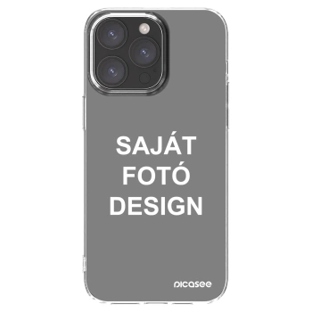 Picasee átlátszó szilikon tok az alábbi mobiltelefonokra Apple iPhone 15 Pro Max - Saját fotó/motívum