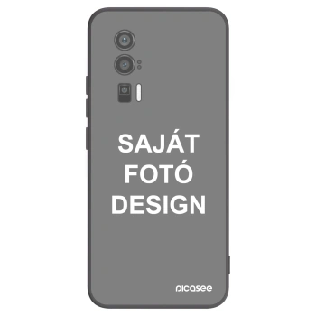 Picasee fekete szilikon tok az alábbi mobiltelefonokra Xiaomi Poco F5 Pro 5G - Saját fotó/motívum