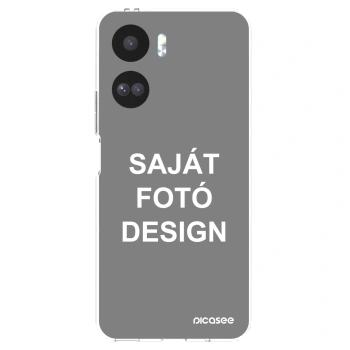 Picasee átlátszó szilikon tok az alábbi mobiltelefonokra Honor 90 Lite 5G - Saját fotó/motívum