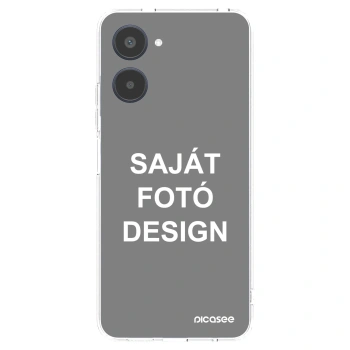 Picasee átlátszó szilikon tok az alábbi mobiltelefonokra Realme 10 4G - Saját fotó/motívum