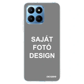 Picasee átlátszó szilikon tok az alábbi mobiltelefonokra Honor 70 Lite - Saját fotó/motívum