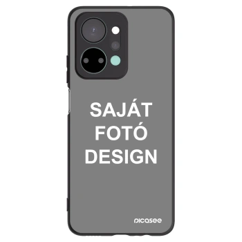 Picasee fekete szilikon tok az alábbi mobiltelefonokra Honor X7a - Saját fotó/motívum