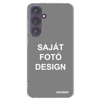 Picasee átlátszó szilikon tok az alábbi mobiltelefonokra Samsung Galaxy S24+ S926B 5G - Saját fotó/motívum