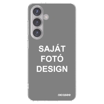 Picasee átlátszó szilikon tok az alábbi mobiltelefonokra Samsung Galaxy S24 S921B 5G - Saját fotó/motívum