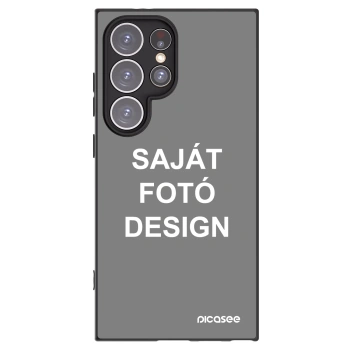 Picasee fekete szilikon tok az alábbi mobiltelefonokra Samsung Galaxy S24 Ultra S928B 5G - Saját fotó/motívum