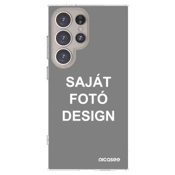Picasee átlátszó szilikon tok az alábbi mobiltelefonokra Samsung Galaxy S24 Ultra S928B 5G - Saját fotó/motívum
