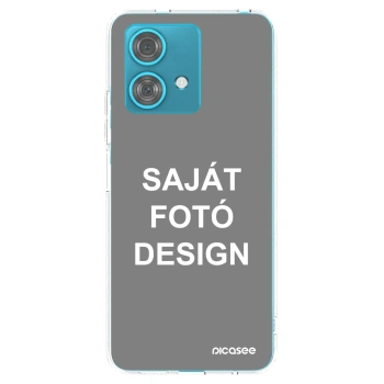 Picasee átlátszó szilikon tok az alábbi mobiltelefonokra Motorola Edge 40 Neo - Saját fotó/motívum