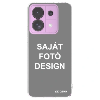 Picasee átlátszó szilikon tok az alábbi mobiltelefonokra Xiaomi Redmi Note 13 Pro 5G - Saját fotó/motívum
