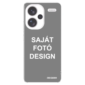 Picasee átlátszó szilikon tok az alábbi mobiltelefonokra Xiaomi Redmi Note 13 Pro+ 5G - Saját fotó/motívum