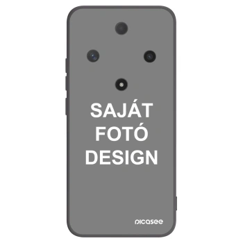 Picasee fekete szilikon tok az alábbi mobiltelefonokra Honor Magic6 Lite 5G - Saját fotó/motívum