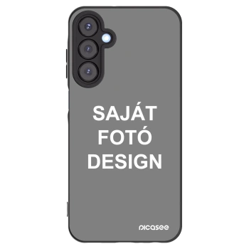 Picasee fekete szilikon tok az alábbi mobiltelefonokra Samsung Galaxy A25 A256B 5G - Saját fotó/motívum