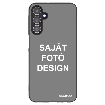 Picasee fekete szilikon tok az alábbi mobiltelefonokra Samsung Galaxy A15 A155F 4G - Saját fotó/motívum