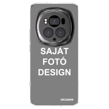 Picasee átlátszó szilikon tok az alábbi mobiltelefonokra Honor Magic6 Pro - Saját fotó/motívum