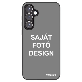 Picasee fekete szilikon tok az alábbi mobiltelefonokra Samsung Galaxy A55 5G A556B - Saját fotó/motívum
