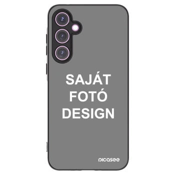 Picasee fekete szilikon tok az alábbi mobiltelefonokra Samsung Galaxy A35 5G A356B - Saját fotó/motívum