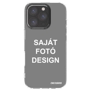 Picasee átlátszó szilikon tok az alábbi mobiltelefonokra Apple iPhone 16 Pro - Saját fotó/motívum