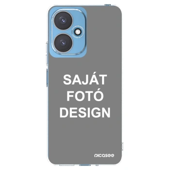Picasee átlátszó szilikon tok az alábbi mobiltelefonokra Xiaomi Redmi 13C 5G - Saját fotó/motívum