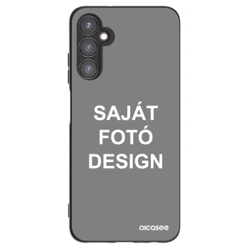 Picasee fekete szilikon tok az alábbi mobiltelefonokra Samsung Galaxy A05s A057G - Saját fotó/motívum