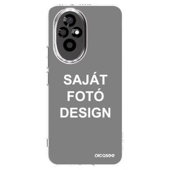 Picasee átlátszó szilikon tok az alábbi mobiltelefonokra Honor 200 5G - Saját fotó/motívum