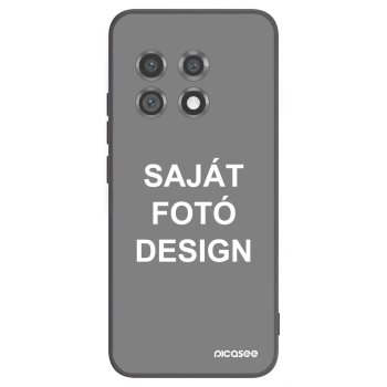 Picasee fekete szilikon tok az alábbi mobiltelefonokra OnePlus 11 5G - Saját fotó/motívum
