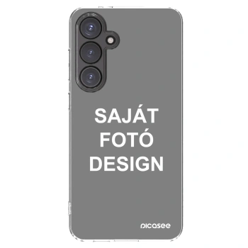 Picasee átlátszó szilikon tok az alábbi mobiltelefonokra Samsung Galaxy S24 FE S721B - Saját fotó/motívum