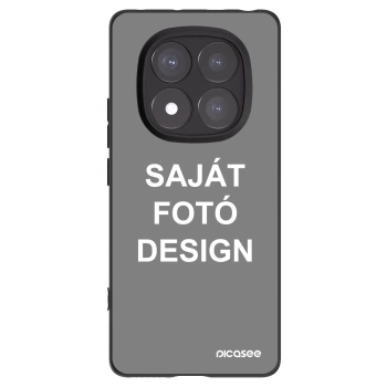 Picasee fekete szilikon tok az alábbi mobiltelefonokra Xiaomi Redmi Note 14 Pro+ 5G - Saját fotó/motívum
