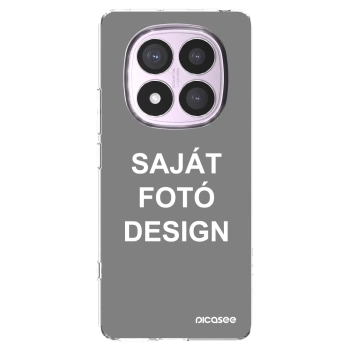 Picasee átlátszó szilikon tok az alábbi mobiltelefonokra Xiaomi Redmi Note 14 Pro 5G - Saját fotó/motívum