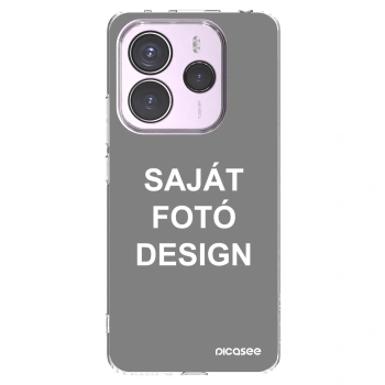 Picasee átlátszó szilikon tok az alábbi mobiltelefonokra Xiaomi Redmi Note 14 5G - Saját fotó/motívum