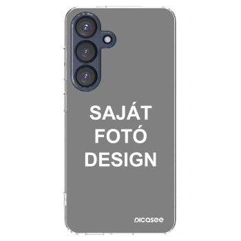 Picasee átlátszó szilikon tok az alábbi mobiltelefonokra Samsung Galaxy S25 5G - Saját fotó/motívum
