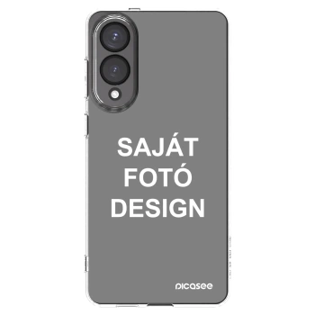 Picasee átlátszó szilikon tok az alábbi mobiltelefonokra Samsung Galaxy S25 Edge 5G - Saját fotó/motívum
