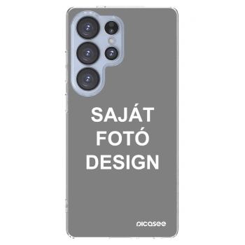 Picasee átlátszó szilikon tok az alábbi mobiltelefonokra Samsung Galaxy S25 Ultra 5G - Saját fotó/motívum