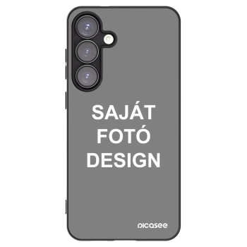 Picasee fekete szilikon tok az alábbi mobiltelefonokra Samsung Galaxy S25+ 5G - Saját fotó/motívum